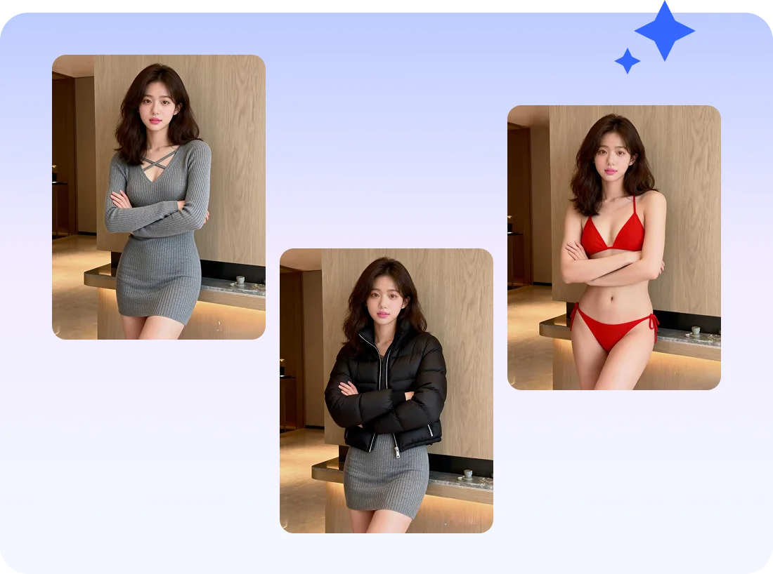 写真への服の追加・削除