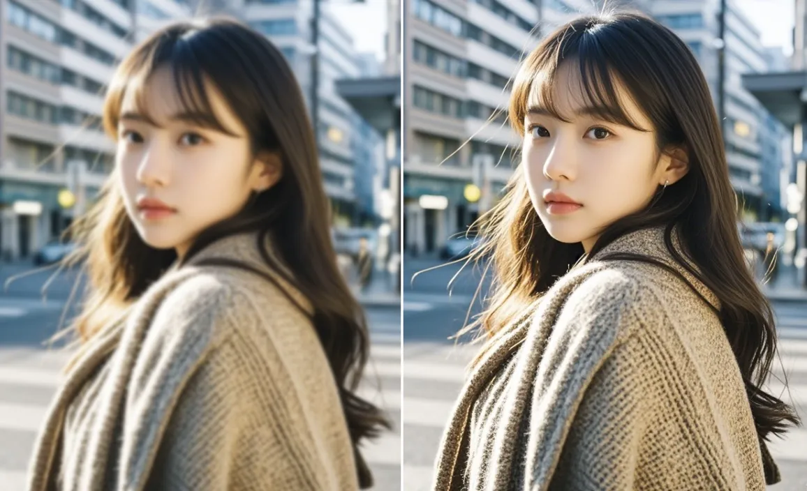 暗い画像やぼやけた写真を補正し、人物やディテールを鮮明で美しく仕上げます。