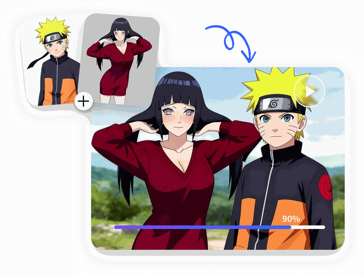 推しキャラとの夢のキスシーンを再現