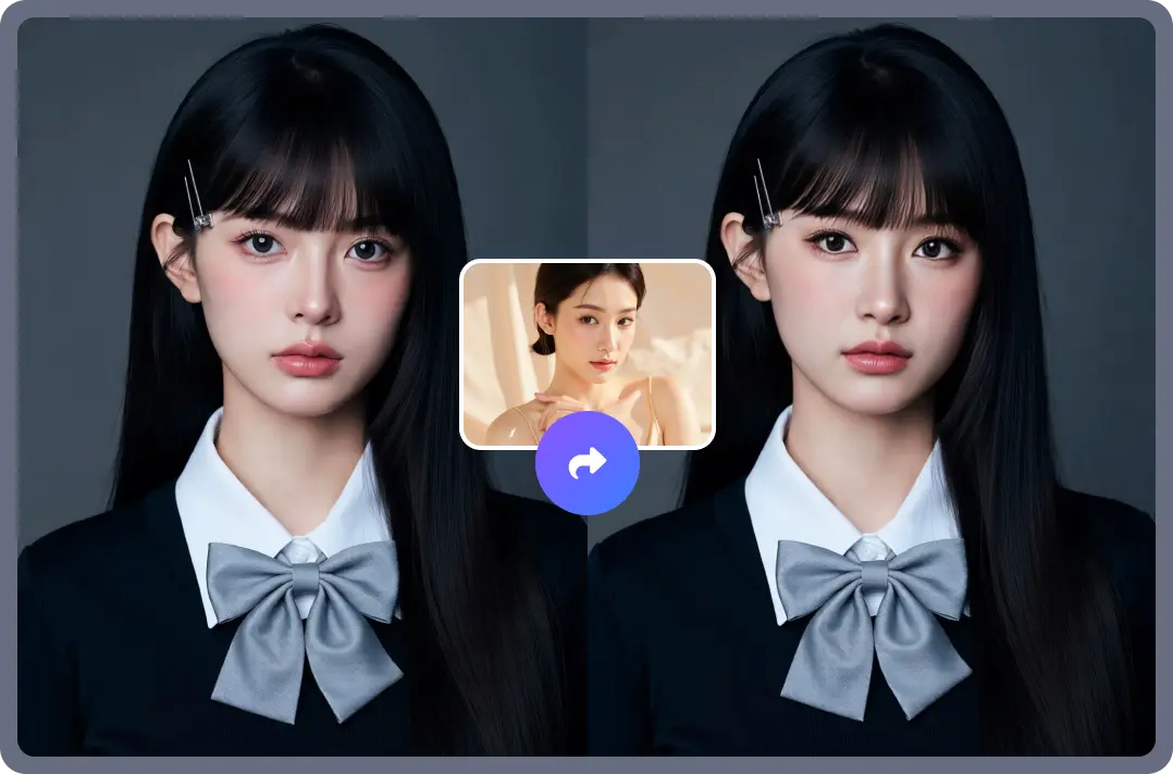 プロフィール写真の候補づくりに