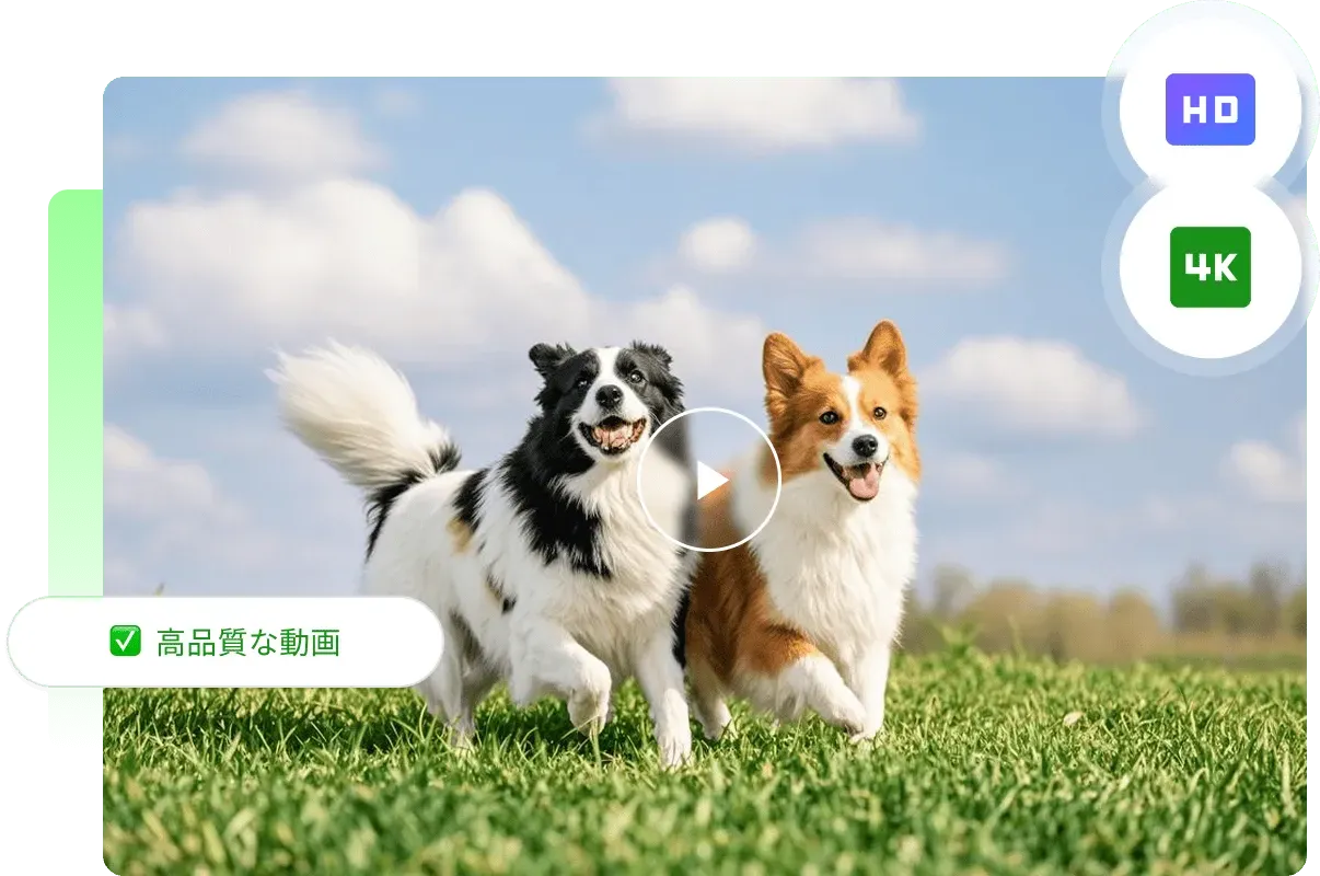 高品質＆滑らかなモーション