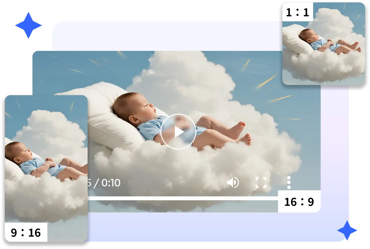 SNS向けショート動画をスピーディに生成