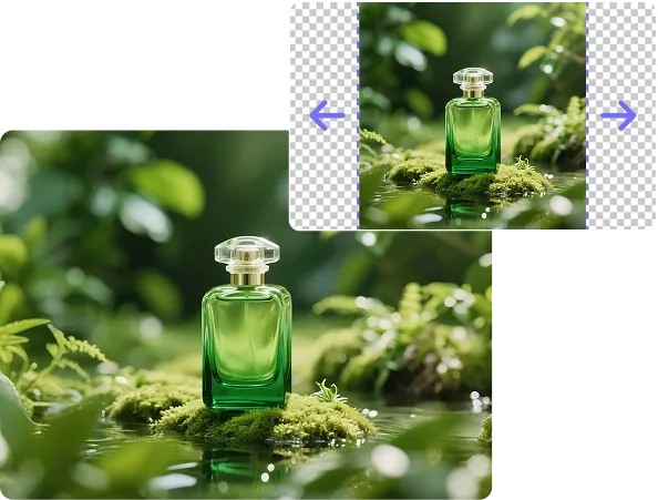 マジック拡張でAI余白を自動生成！サイズも自由調整