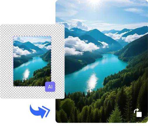 マジック拡張＋スマート切り抜きで最適なサイズに調整